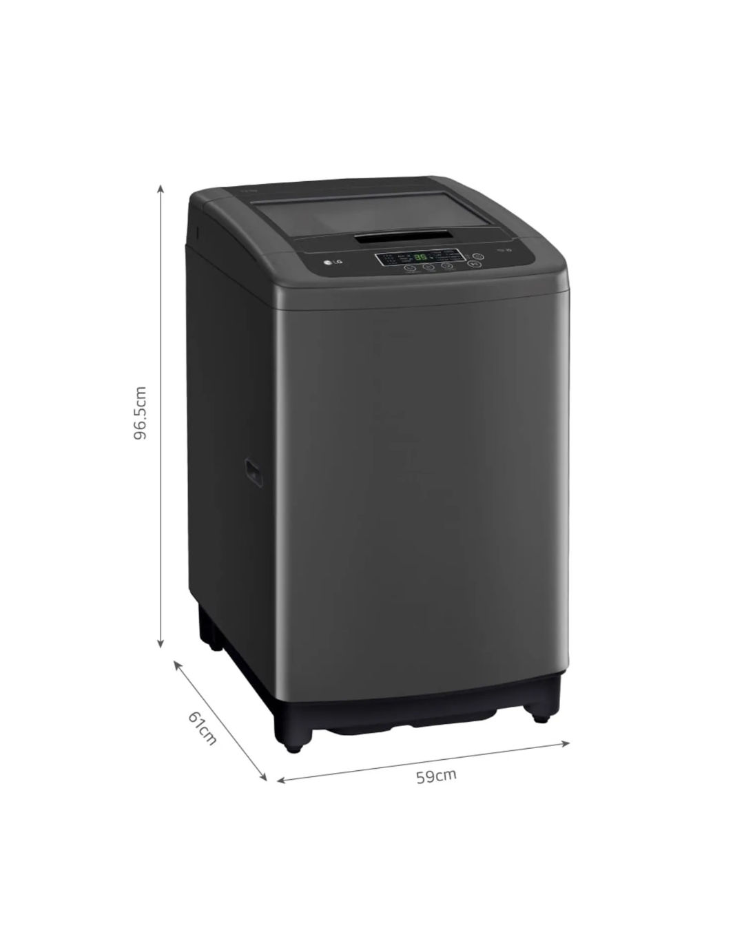 Lavadora LG de 13 kg WT13BPBK