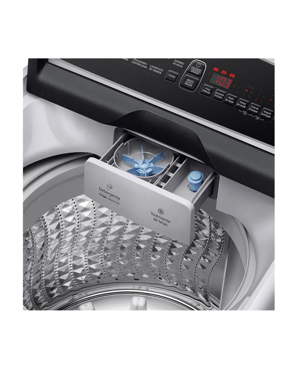 Lavadora Samsung de 15 kg WA15T5260BY