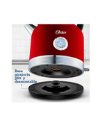Tetera eléctrica Oster de 2.5 litros BVSTKT900R-053