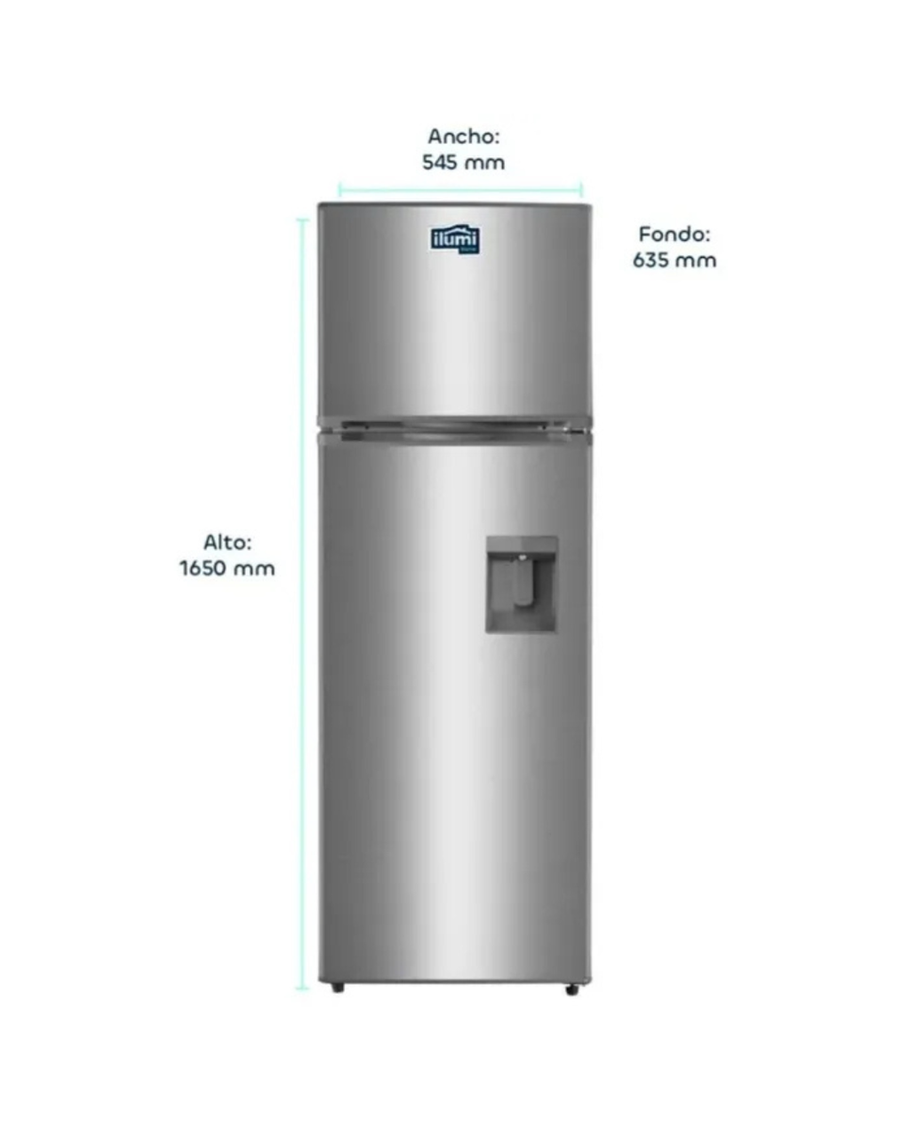 Refrigeradora Ilumi de 270 litros RE-270NF