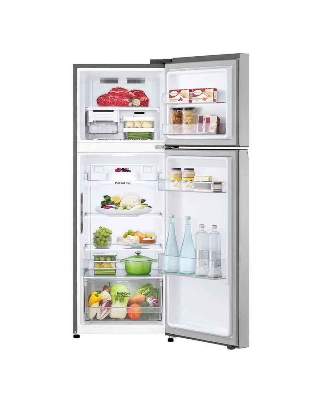 Refrigeradora LG doble puerta de 241 litros GT24BPP