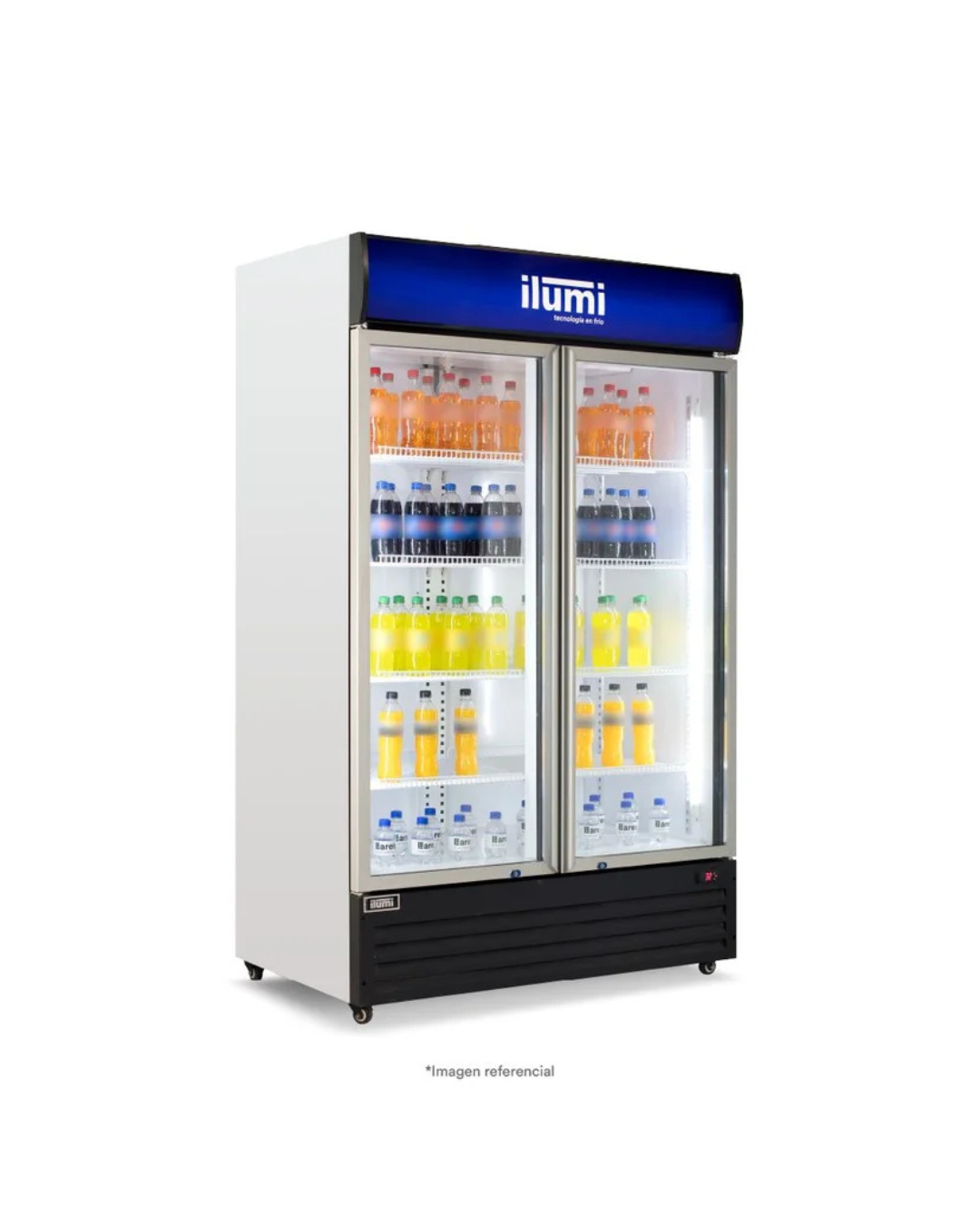 Exhibidor Ilumi doble puerta de 950 litros BC-9502SD