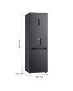 Refrigeradora LG doble puerta c/dispensador de 339 litros GB37SPV