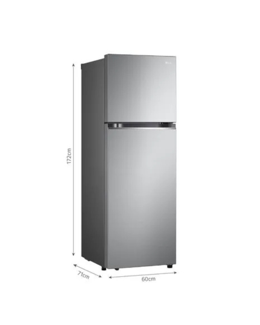 Refrigeradora LG doble puerta de 335 litros GT33BPP