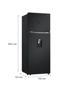 Refrigeradora LG doble puerta c/dispensador de 449 litros VT45APMC