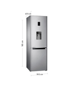 Refrigeradora Samsung doble puerta c/dispensador de 321 litros RB33J3830SA