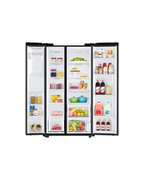Refrigeradora Samsung doble puerta vertical c/dispensador de 602 litros RS60T5200B1