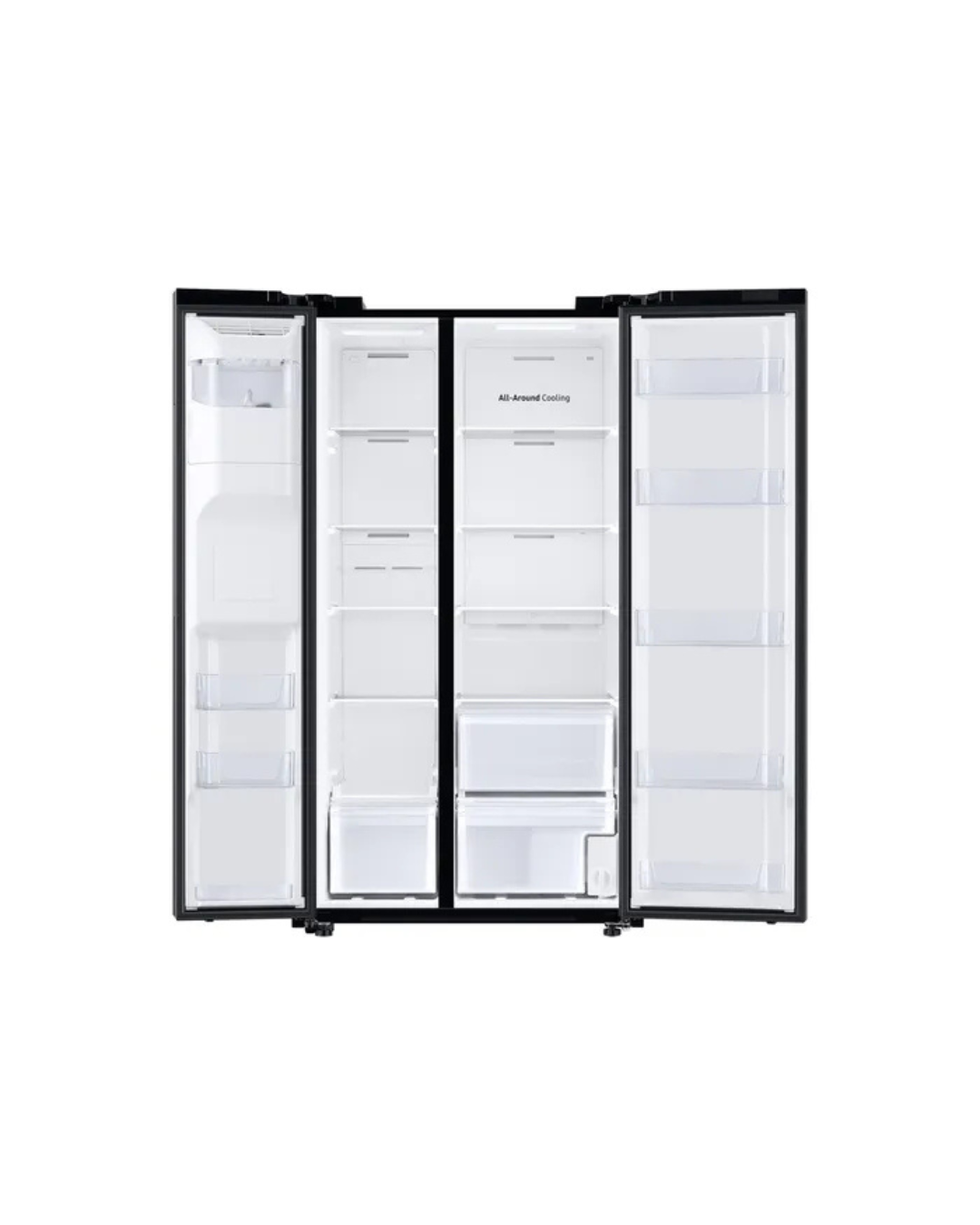 Refrigeradora Samsung doble puerta vertical c/dispensador de 602 litros RS60T5200B1