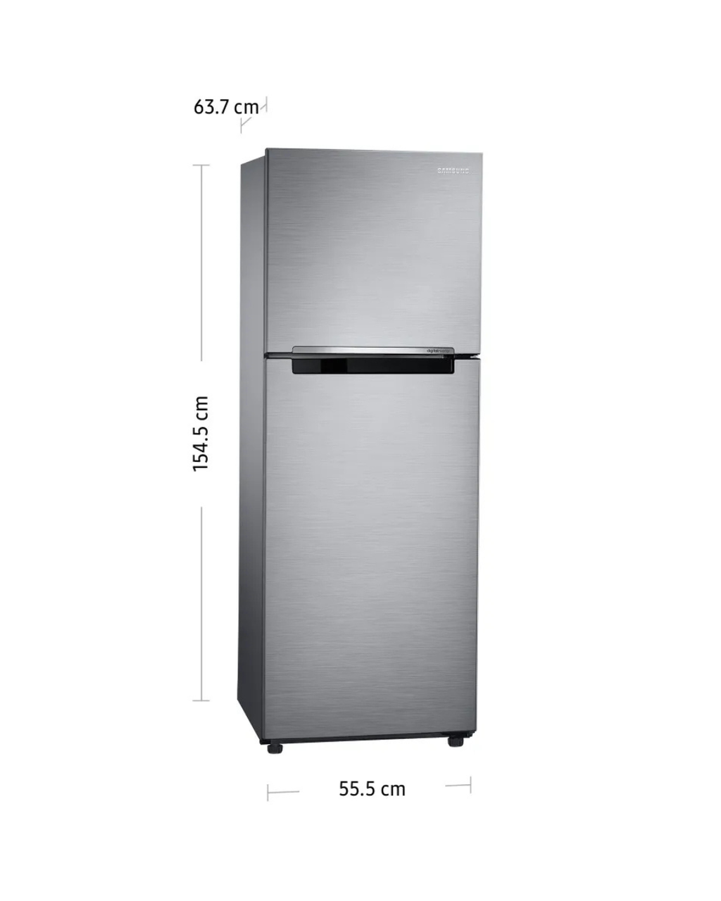 Refrigeradora Samsung doble puerta de 234 litros RT22FARADS8