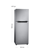 Refrigeradora Samsung doble puerta de 234 litros RT22FARADS8