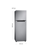 Refrigeradora Samsung doble puerta de 255 litros RT25FARADS8