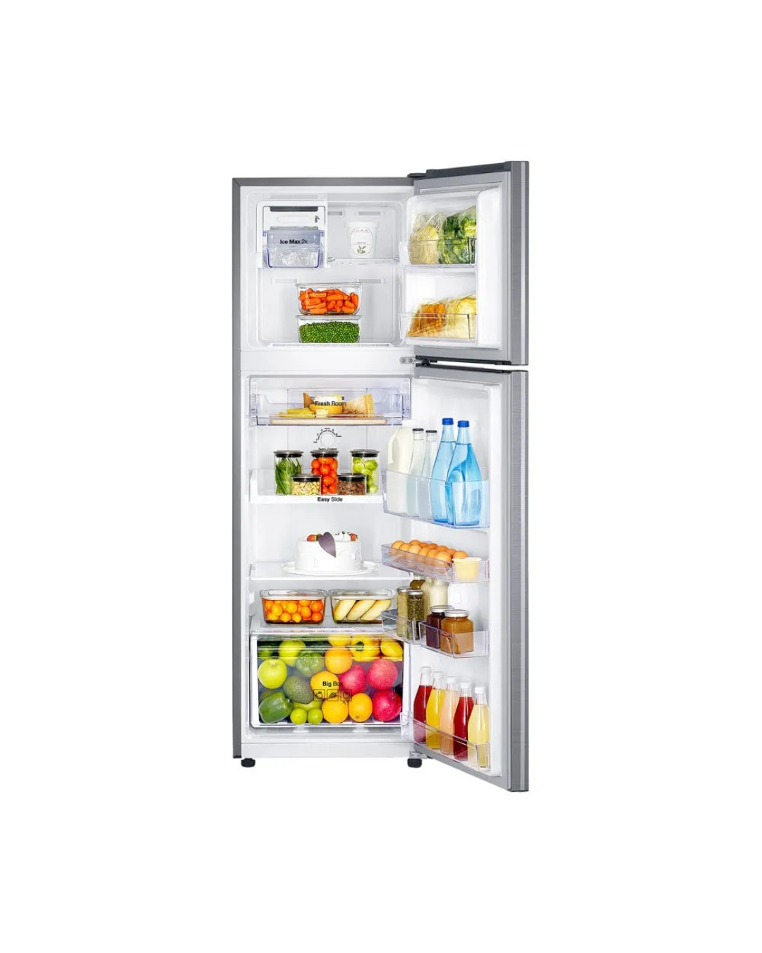 Refrigeradora Samsung doble puerta de 255 litros RT25FARADS8