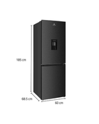 Refrigeradora Indurama doble puerta c/dispensador de 320 litros RI-639DN