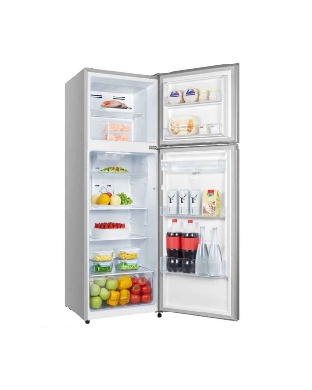 Refrigeradora Indurama doble puerta c/dispensador de 246 litros RI-389DNI
