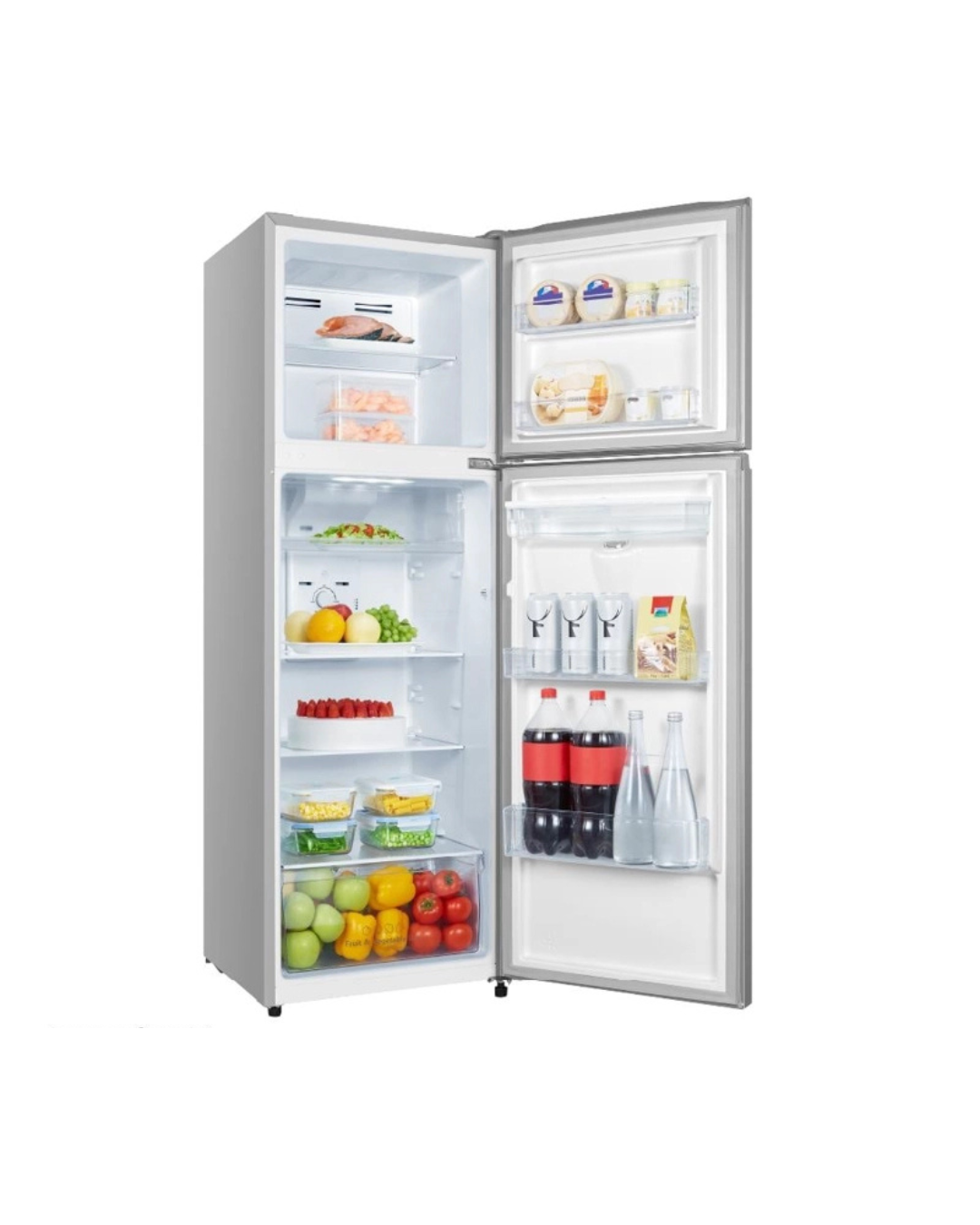 Refrigeradora Indurama doble puerta c/dispensador de 246 litros RI-389DNI