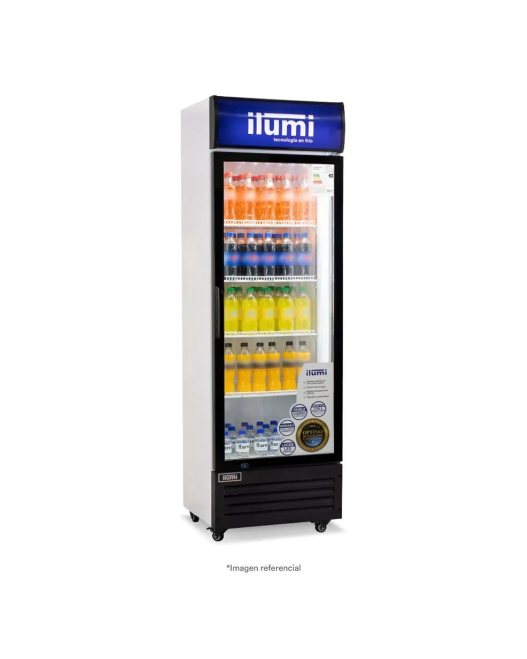 Exhibidor ilumi de 350 litros BC-3500FC