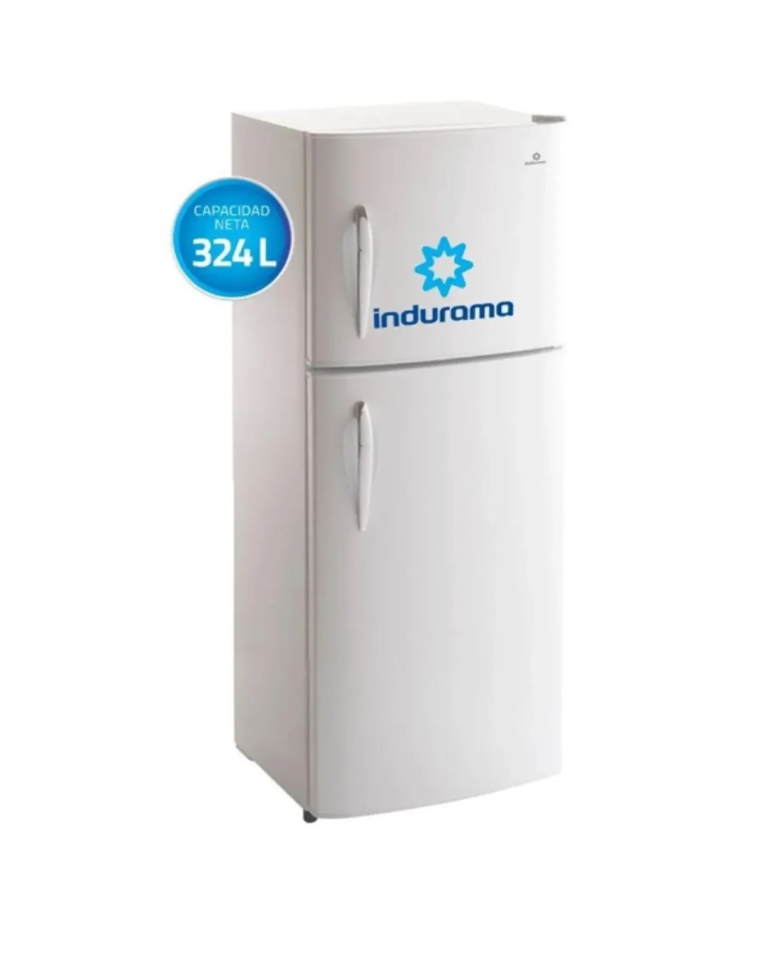 Refrigeradora Indurama doble puerta de 324 litros RI-530BL