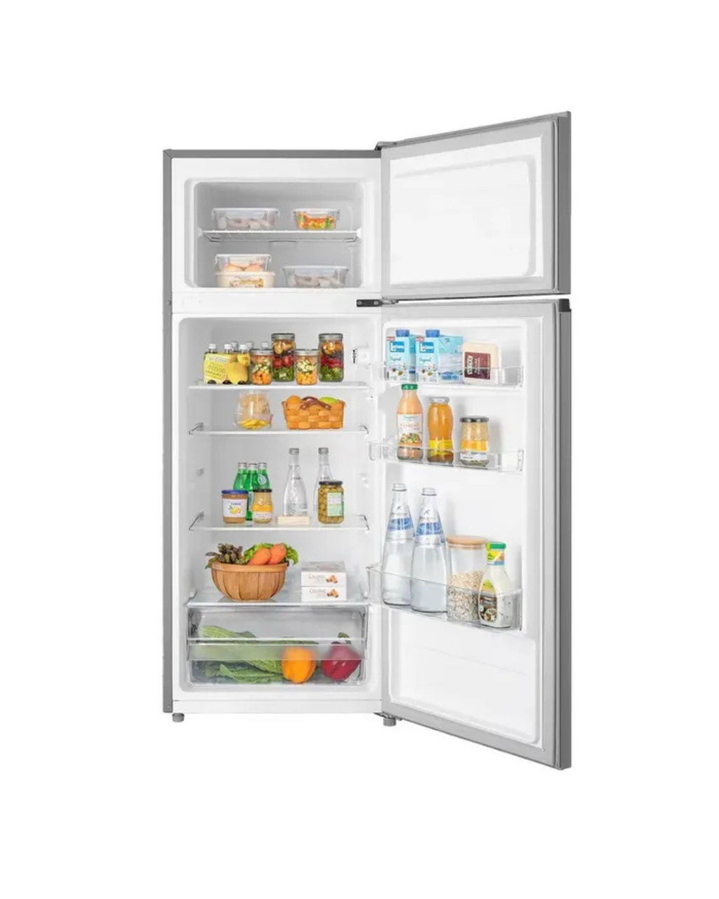 Refrigeradora Midea doble puerta de 210 litros MDRT294FGR50PE