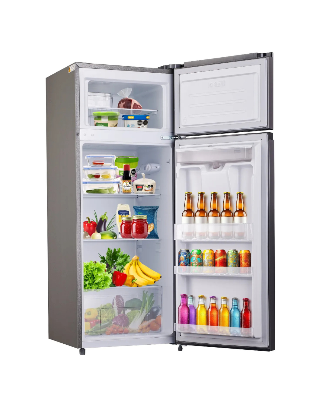 Refrigeradora Oster doble puerta c/dispensador de 206 litros OS-PDFKE211TSD