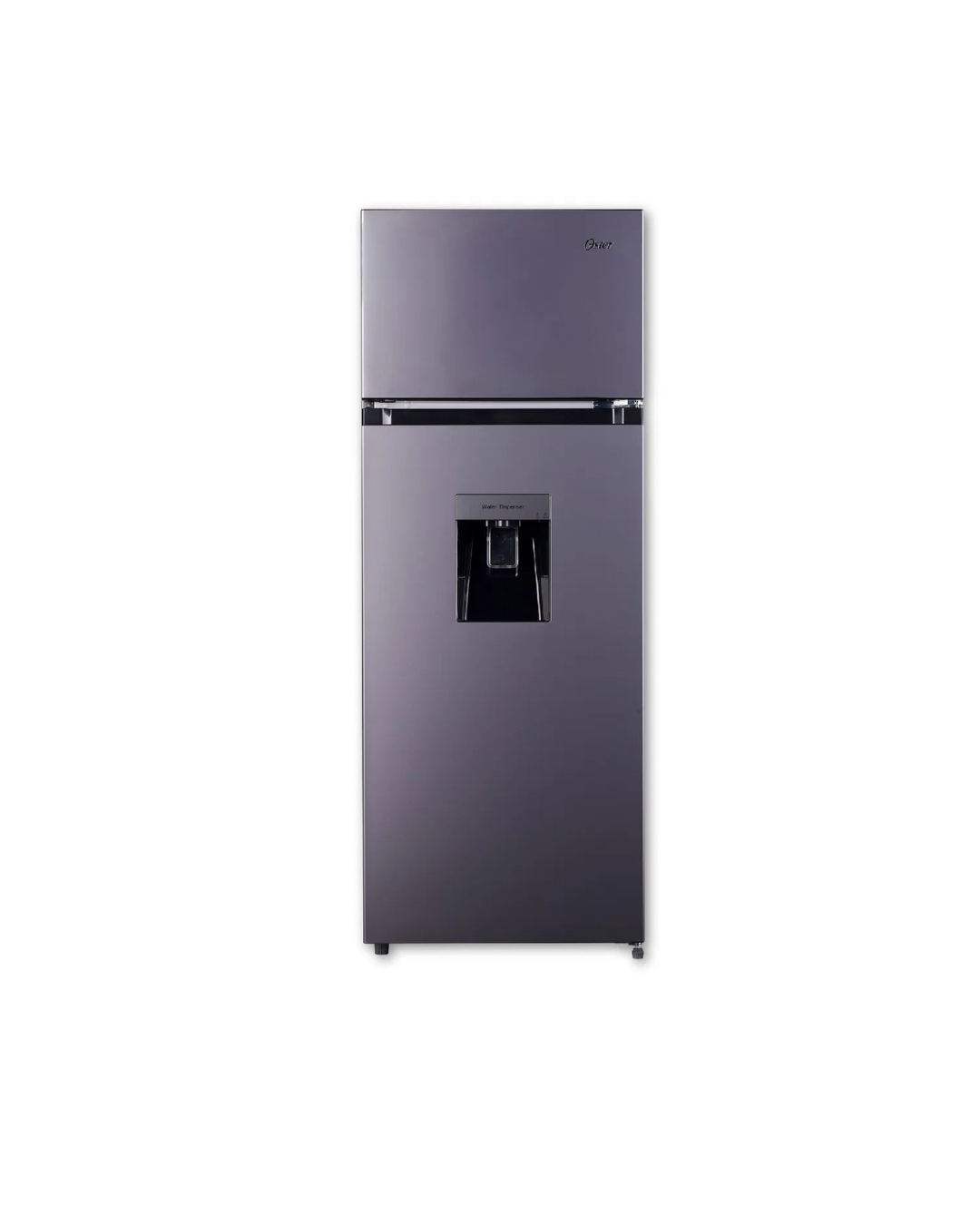 Refrigeradora Oster doble puerta c/dispensador de 206 litros OS-PDFKE211TSD