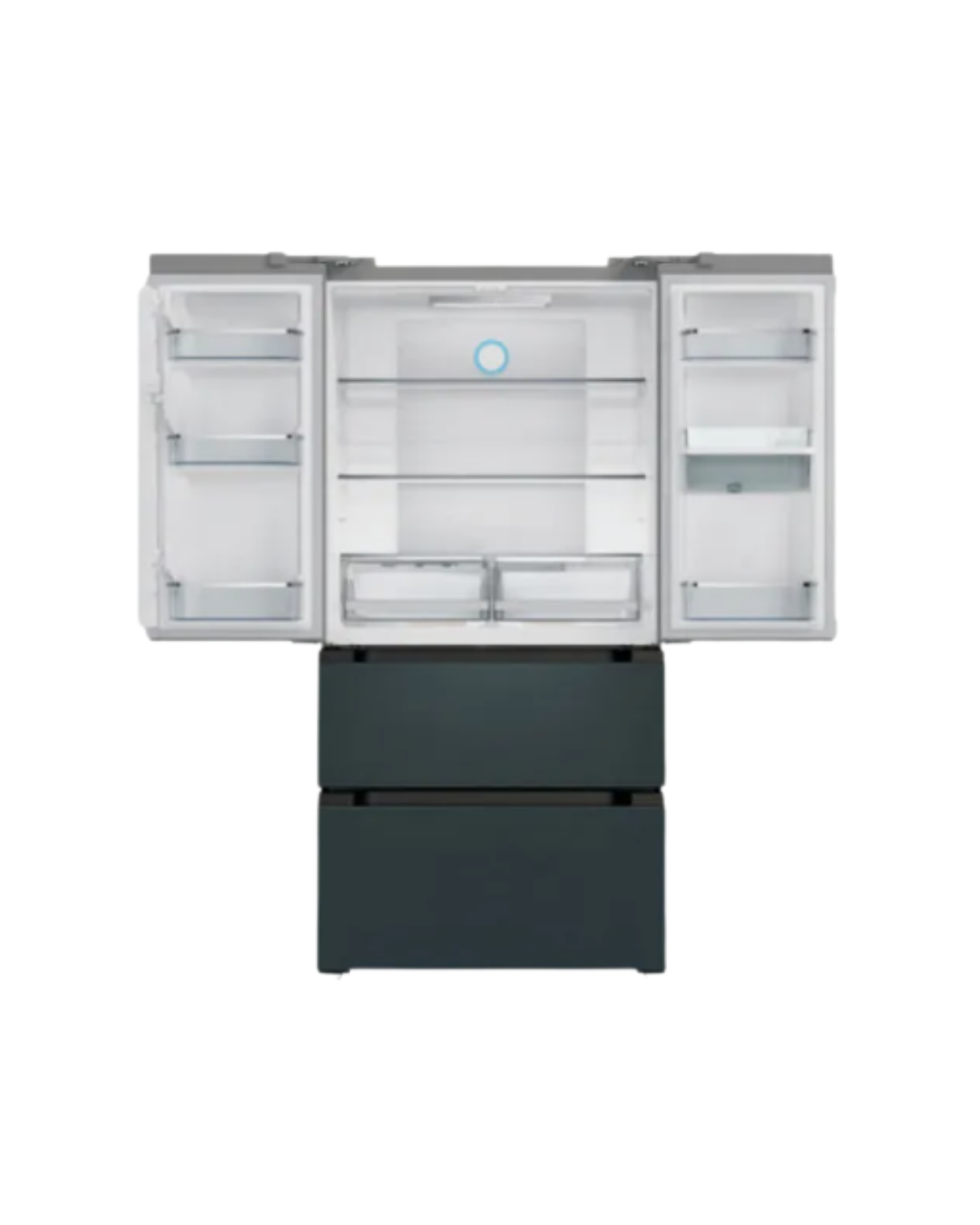 Refrigeradora Oster doble puerta vertical c/dispensador de 483 litros OS-PFDNFS1702BI