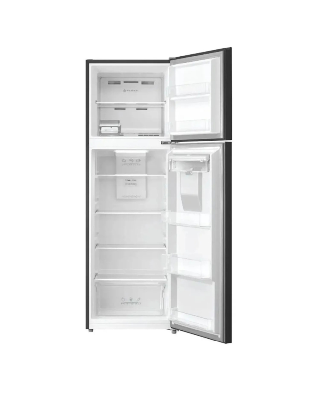 Refrigeradora Oster doble puerta c/dispensador de 264 litros OS-PNFMI0902BDI