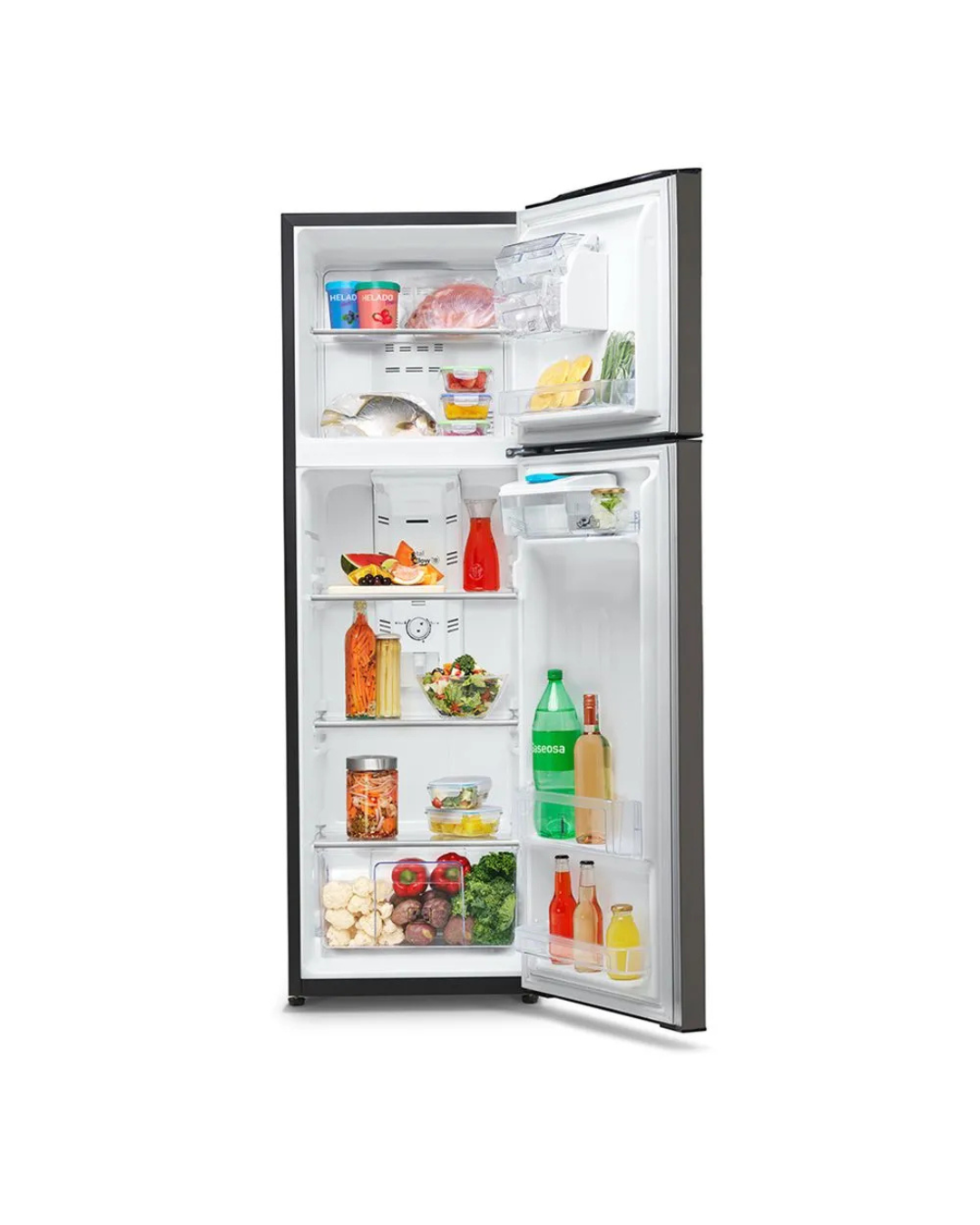 Refrigeradora Mabe doble puerta c/dispensador de 220 litros RMA320PJPG
