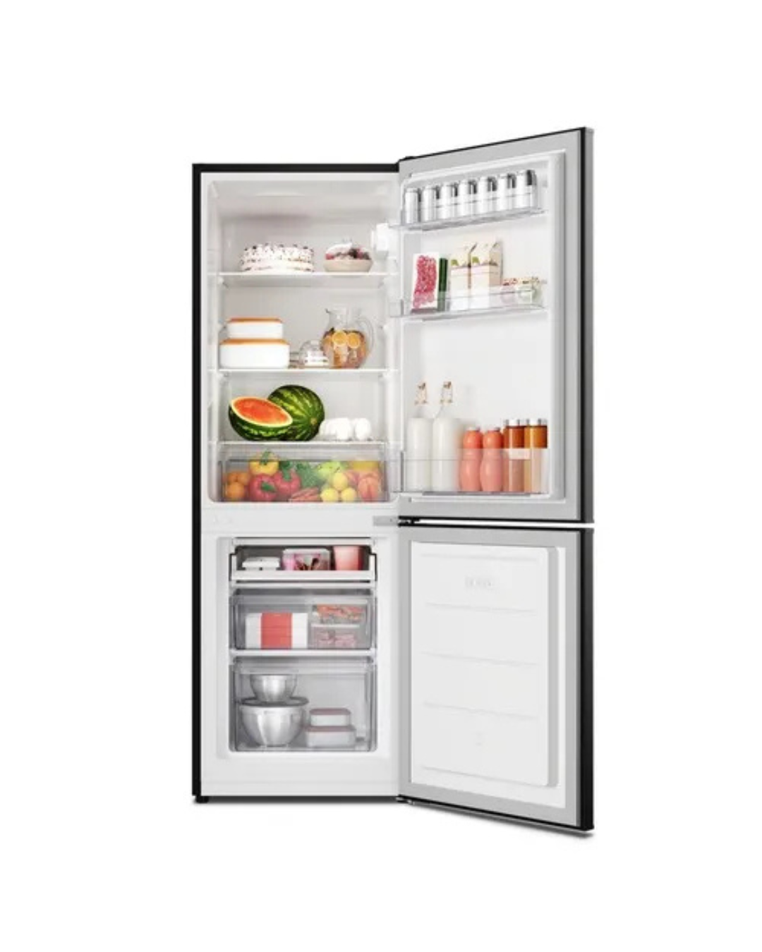Refrigeradora Electrolux doble puerta de 166 litros ERB162HB