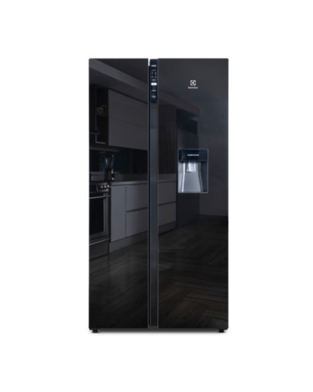 Refrigeradora Electrolux doble puerta vertical c/dispensador de 522 litros ERSB54N2WXB