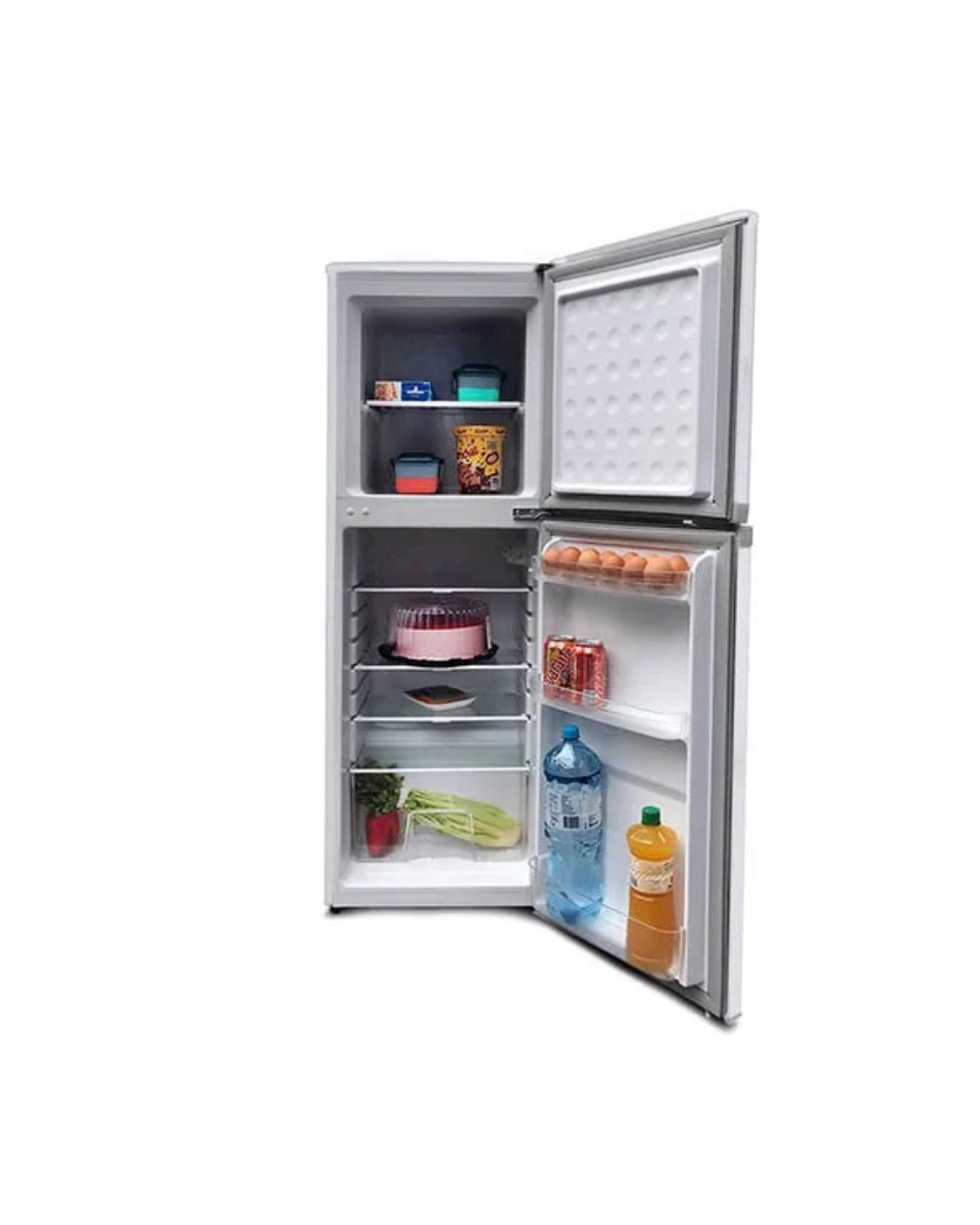 Refrigeradora Electrolux doble puerta de 138 litros ERT18G2HNW