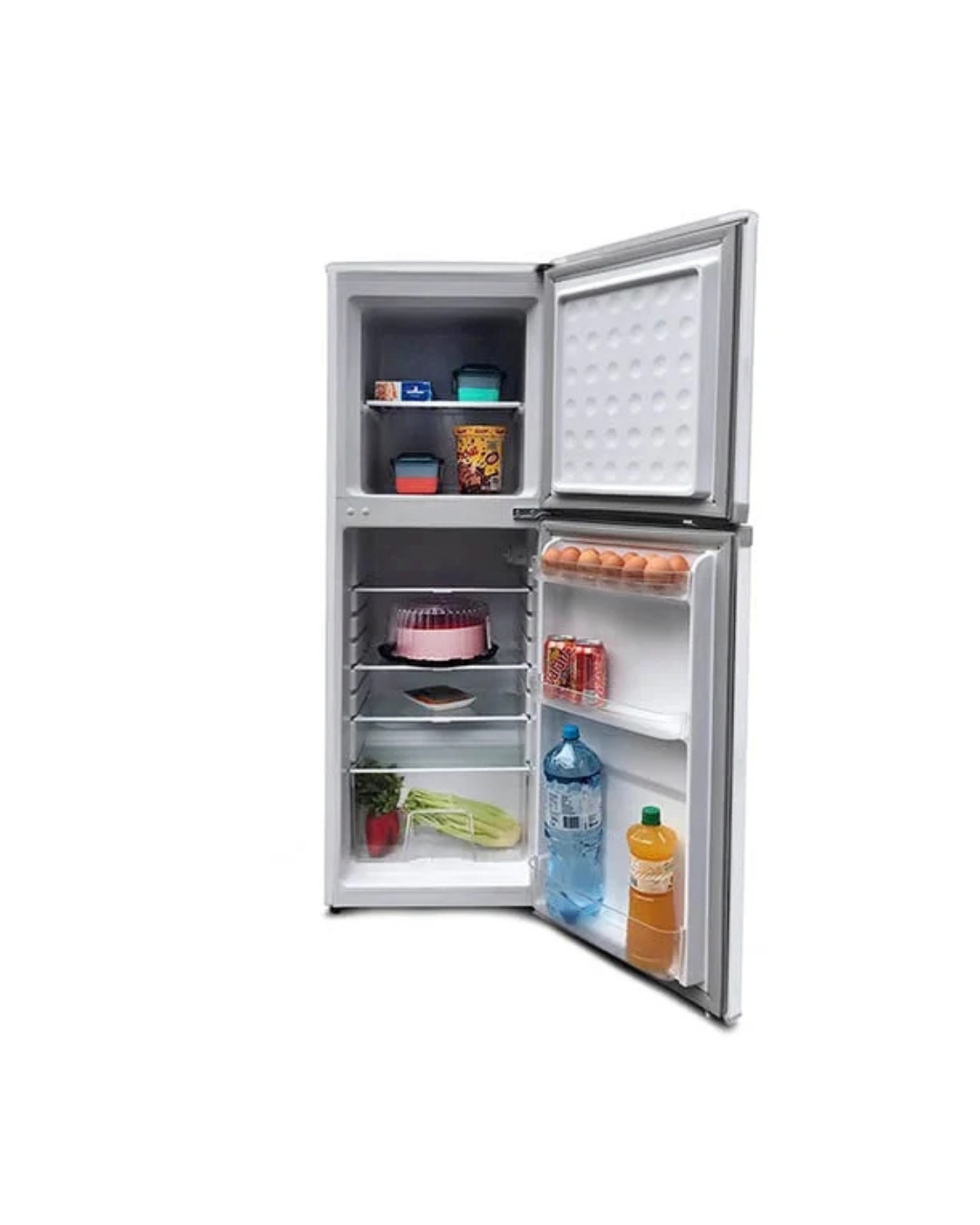 Refrigeradora Electrolux doble puerta de 138 litros ERT18G2HNW