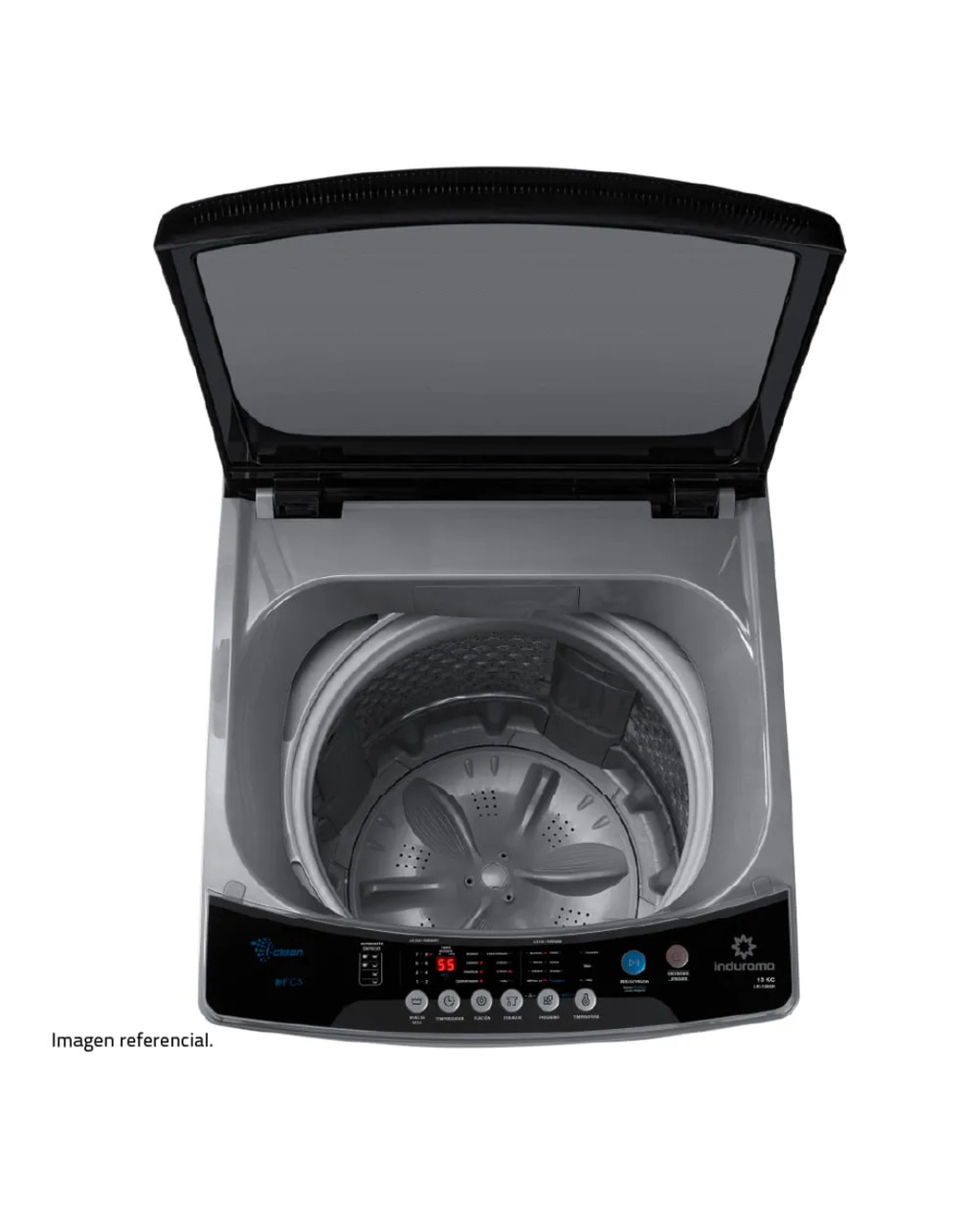 Lavadora Indurama de 13 kg LRI-13DGR