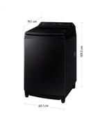 Lavadora Samsung de 19 kg WA19CG6441BV