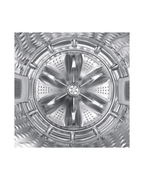 Lavadora Samsung de 21 kg WA80F21B9B