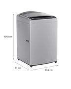 Lavadora LG de 17 kg WT17DV6T