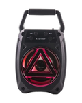 Bocina Bluetooth Kts-1055 Cuadrada Portátil Con Manija
