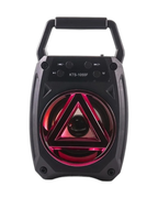 Bocina Bluetooth Kts-1055 Cuadrada Portátil Con Manija