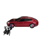Auto Parlante Portátil Bluetooth Fm Tf Usb Luces