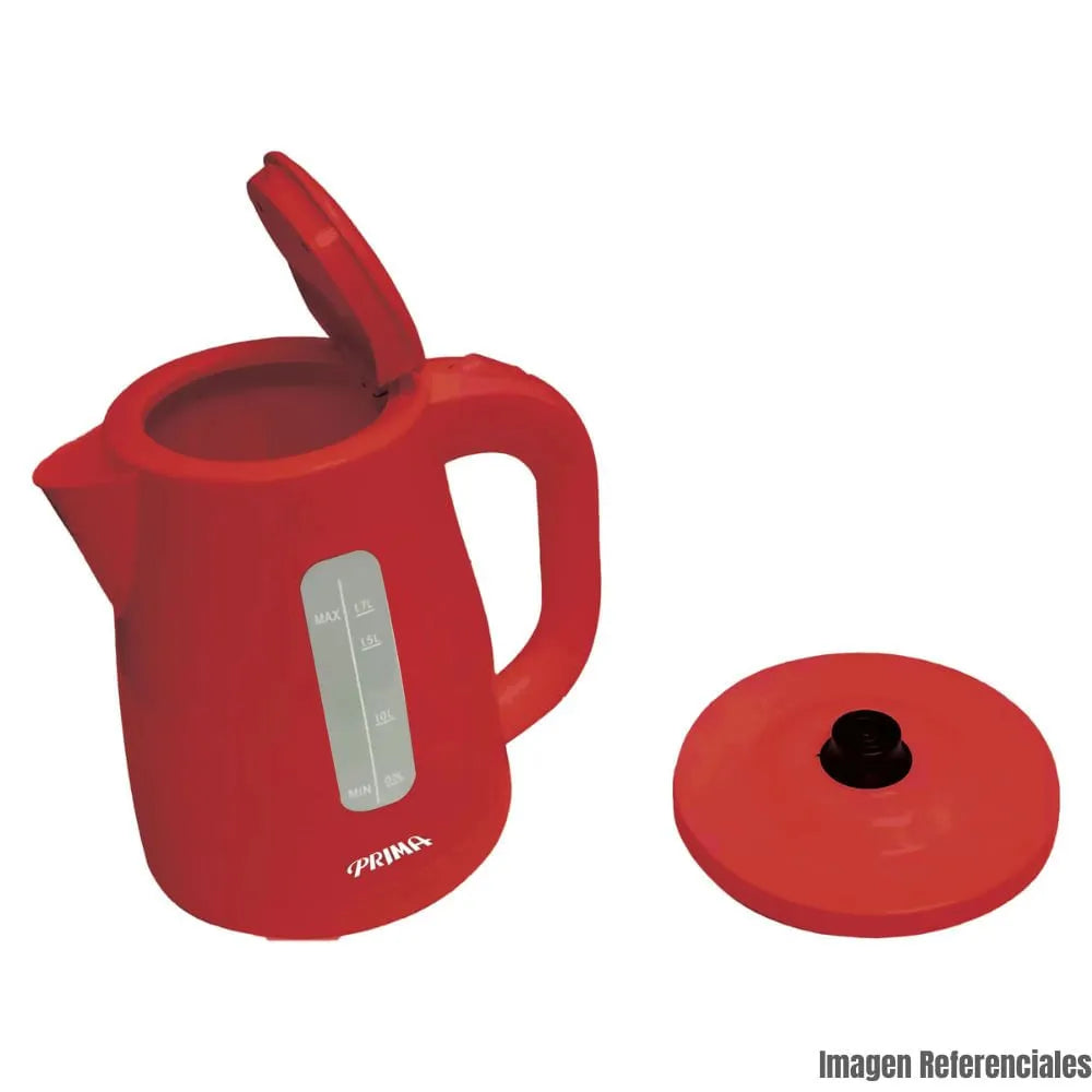 Hervidor Eléctrico Prima Rojo KEP0301 PR