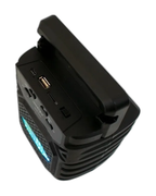 Bocina 3 Pulgadas Mini Bluetooth Porta Celular Usb Gts-1173 Color Negro