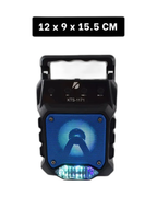 Speaker Facil de Usar KTS 1171 en Negro Y+Ligas de Regalo