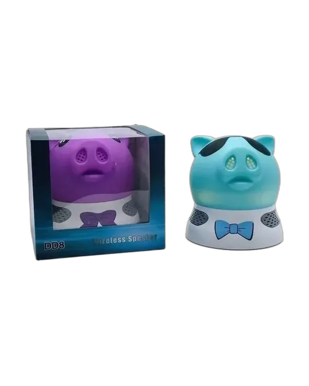 Parlante Usb Bluetooth Cerdito Colores Inalámbrico Este producto no está disponi