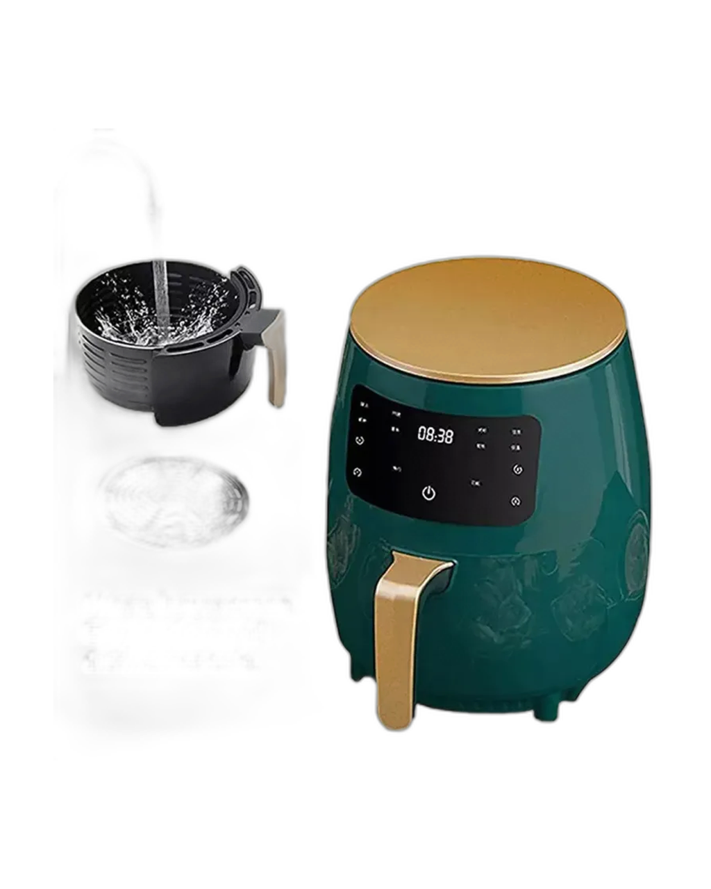 Freidora de aire de acero inoxidable 4.5 - KA03001