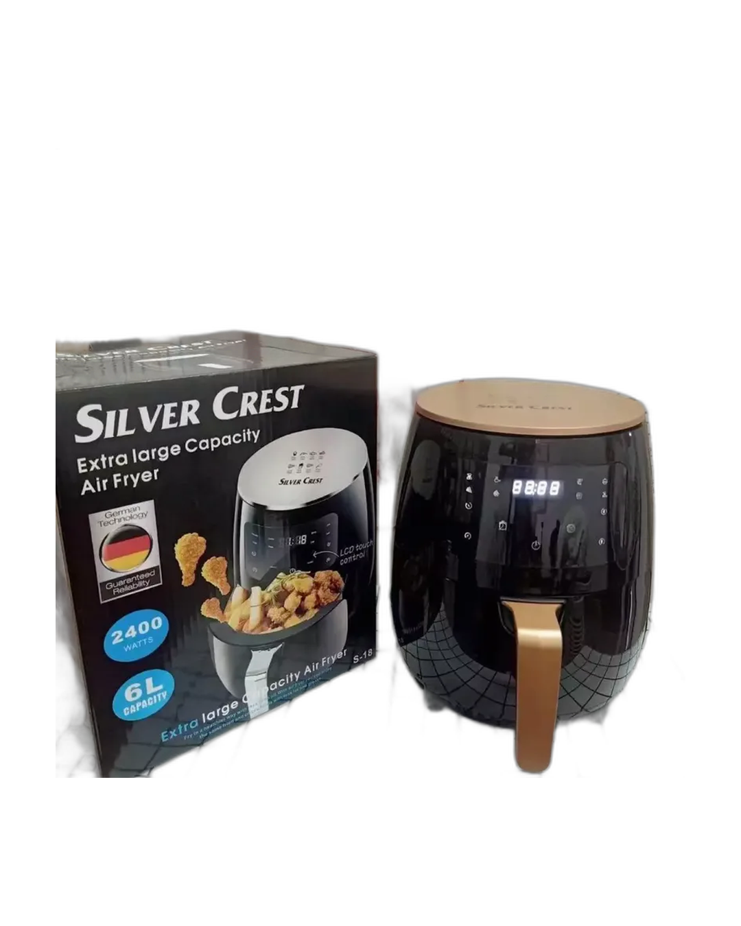 Freidora de aire de acero inoxidable 4.5 - KA03001