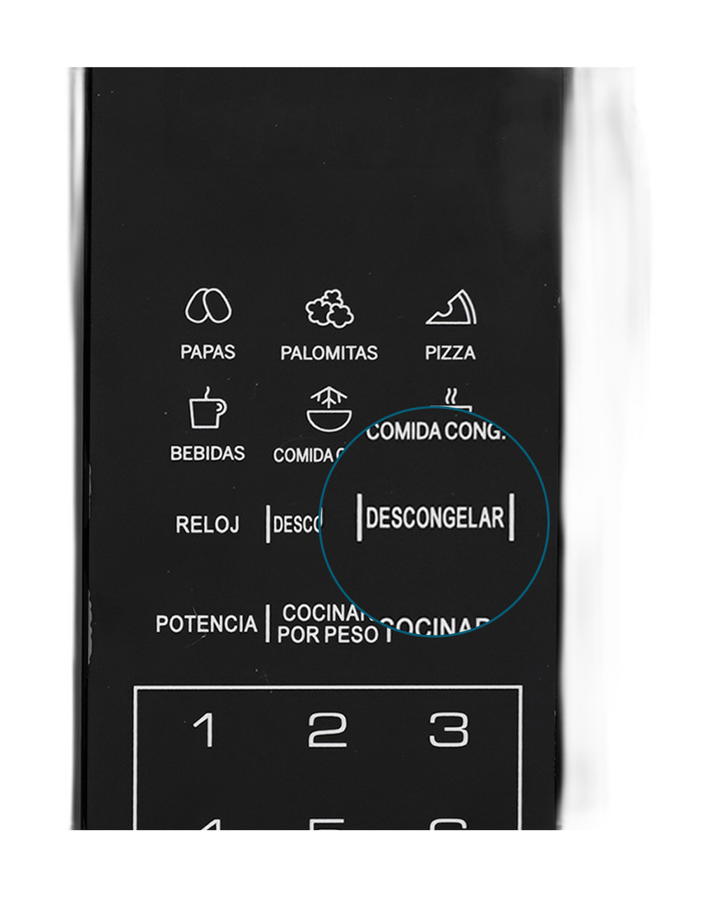 Horno Microondas 20 L Negro Mabe - HMM07PBN