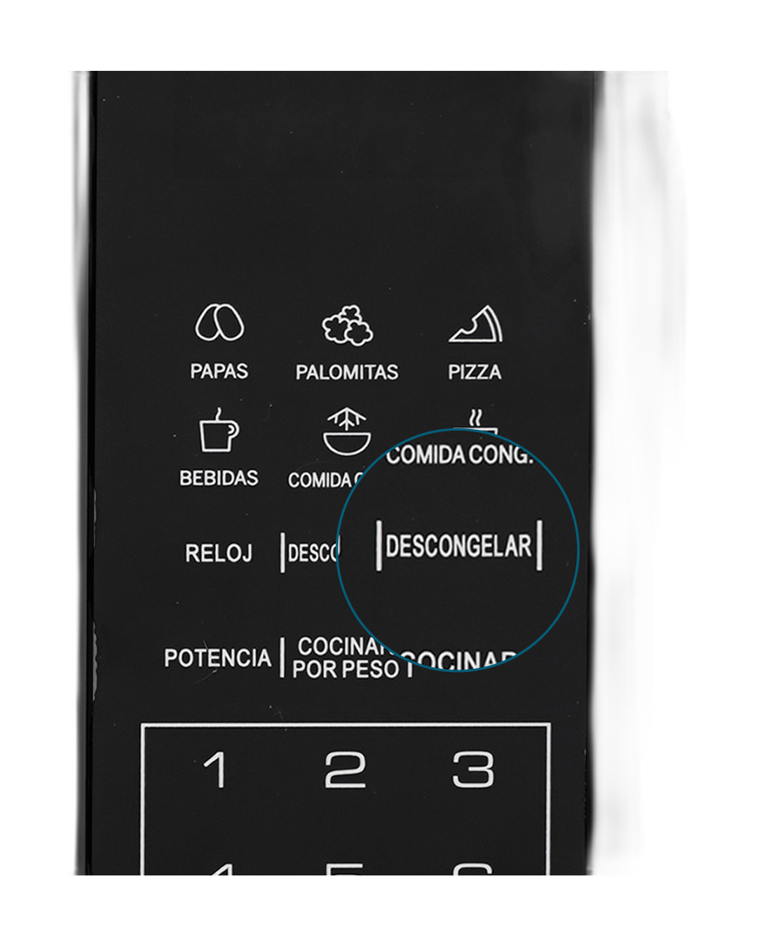 Horno Microondas 20 L Negro Mabe - HMM07PBN