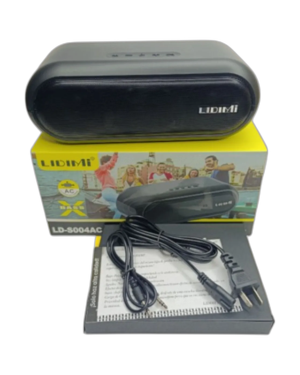 Parlante Lidimi Ld_s004ac Bluetooth Usb Radio Fm 40 W Negro