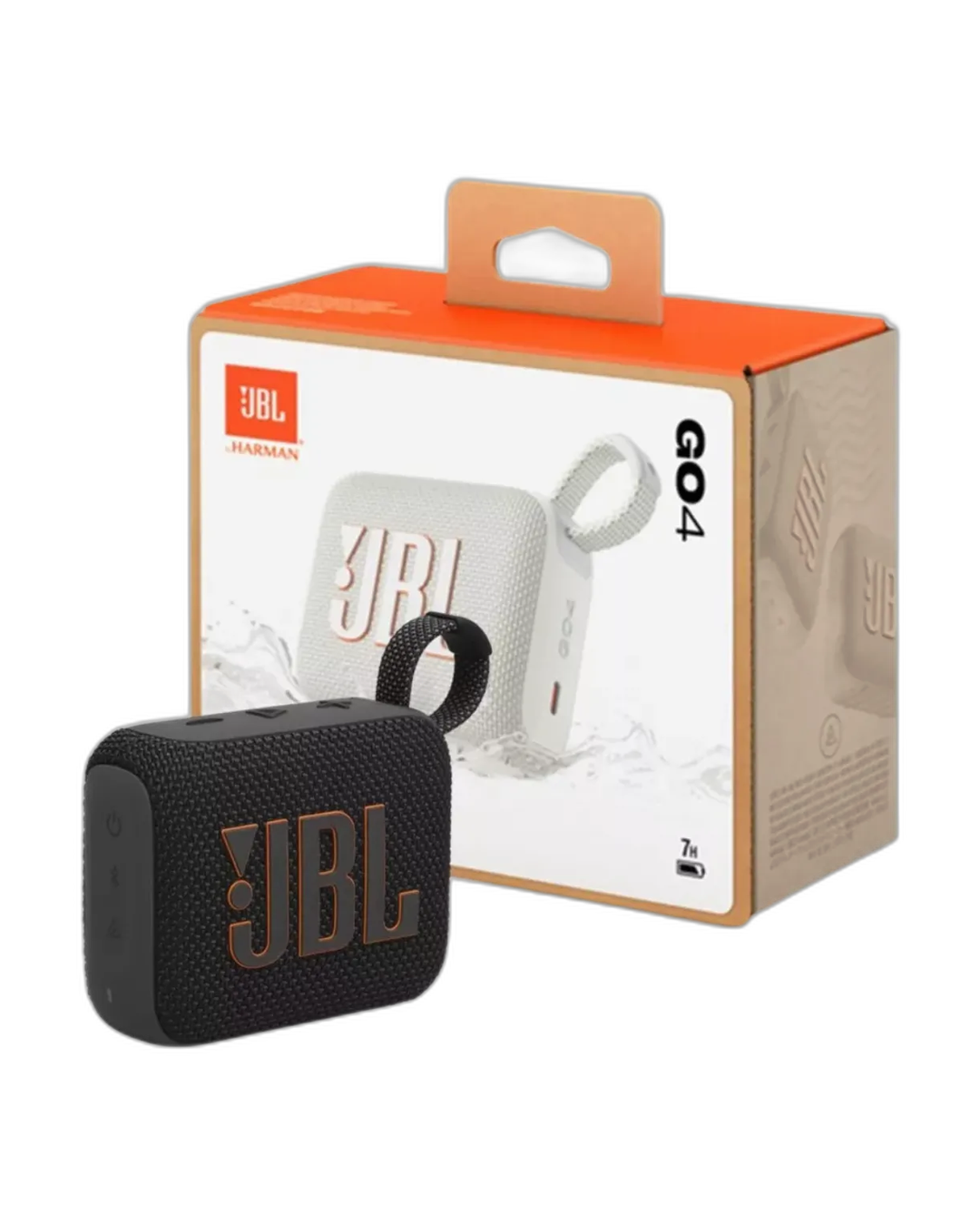 JBL GO 4 – Parlante Bluetooth 5.3 Portátil, Extra Bass, Negro, IPX67