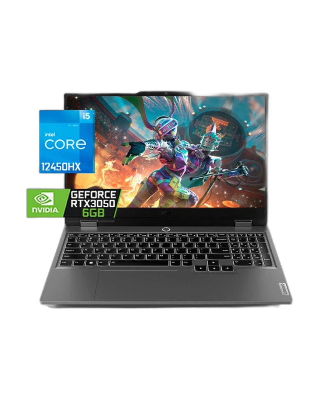 Laptop Lenovo LOQ 15IAX9 15.6" Intel Core i5-12450Hx 24GB 512GB 83GS006WLM