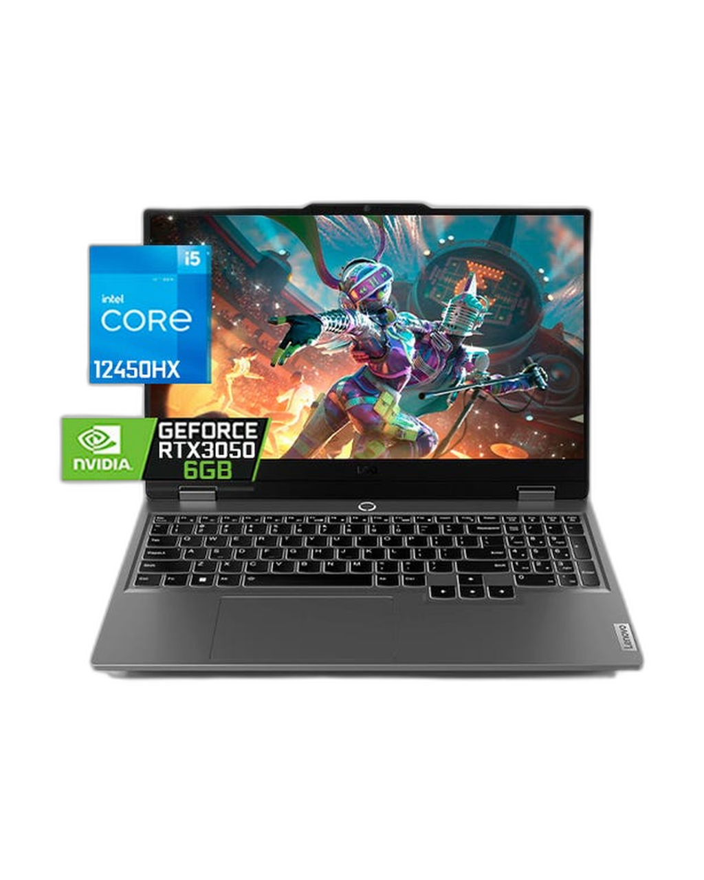 Laptop Lenovo LOQ 15IAX9 15.6" Intel Core i5-12450Hx 24GB 512GB 83GS006WLM